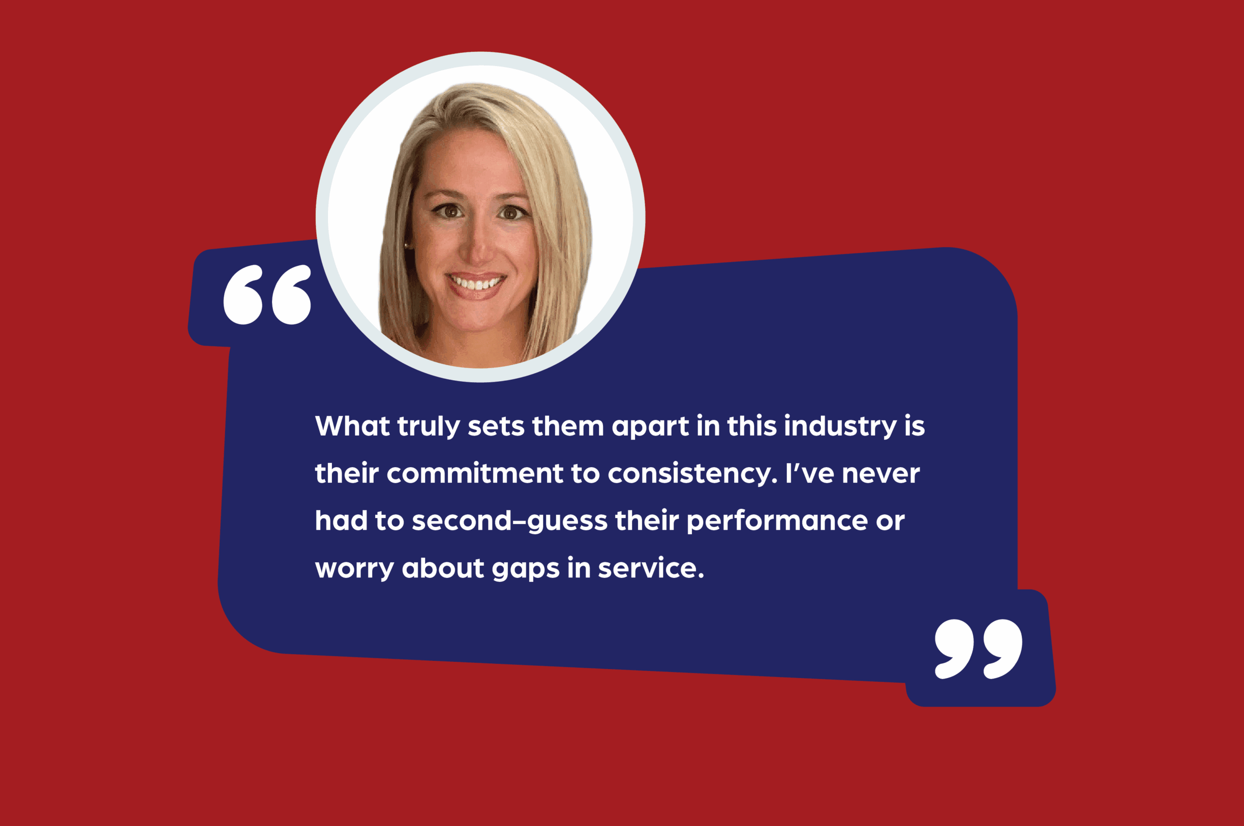 Abbie Hatfield insurance broker testimonial quote image